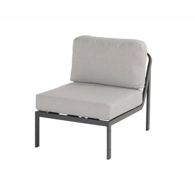 Loungebank Hartman Bastogne Middle Charcoal