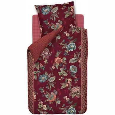 Dekbedovertrek Pip Studio Poppy Stitch Red Percal