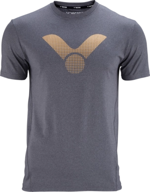 Badmintonshirt Victor Men  6518 Grey