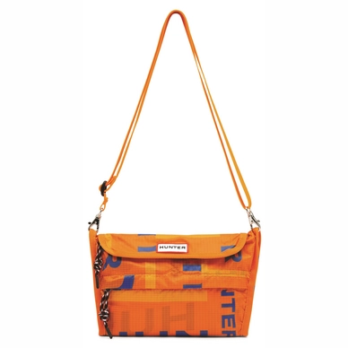 Shoulder Bag Hunter Original Packable Crossbody Orange Peel Exploded Logo