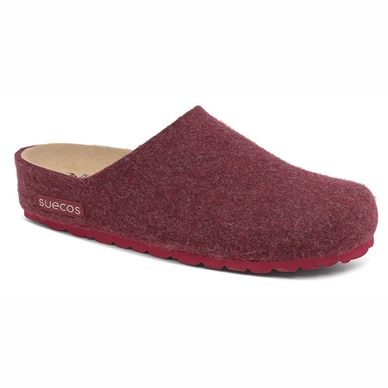 Pantoffel Suecos HEM Wedge Wijnrood