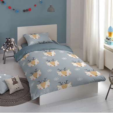Dekbedovertrek Good Morning Mimi Grey Flanel