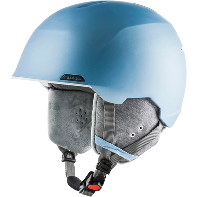 Skihelm Alpina Unisex Albona Skyblue White Matt