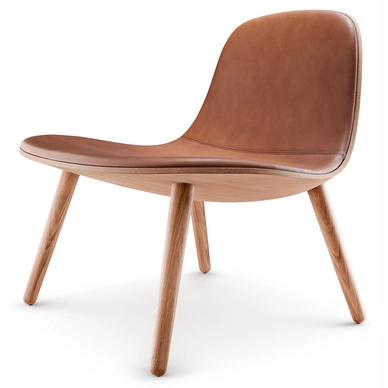 Eva Solo Abalone Fauteuil Oak Nature Leather Cognac