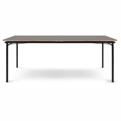 Table Laminée Gris avec Base Noire Eva Solo More 100 x 220/320
