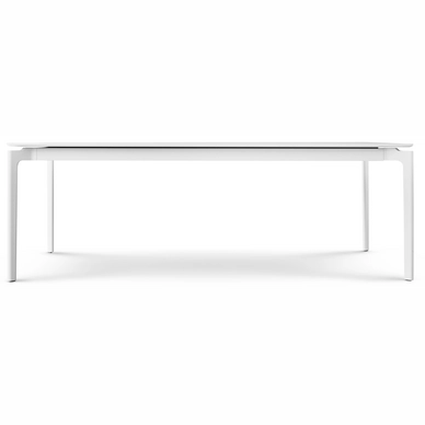 Table Laminée Blanc avec Base Blanche Eva Solo More 100 x 220/320