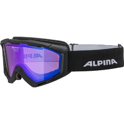 Skibril Alpina Panoma Q Black Matt
