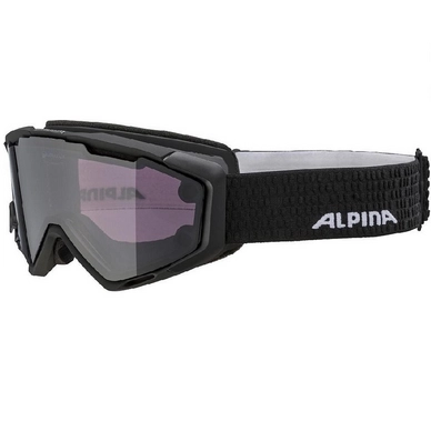 Skibril Alpina Panoma Magnetic Q+S Black Matt 22