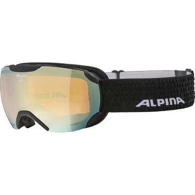 Ski Goggles Alpina Pheos S Black Matte / HM Gold