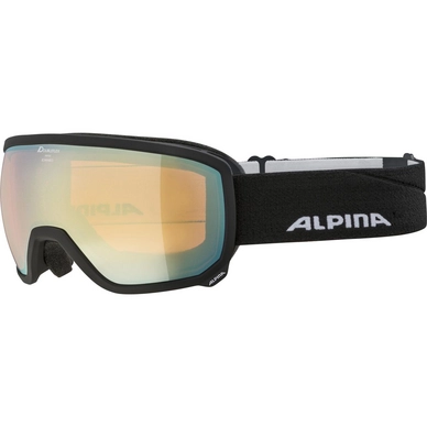 Masque de Ski Alpina Scarabeo Black Matt / HM Gold