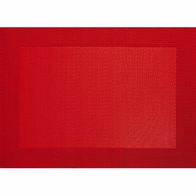 Placemat ASA Selection Red PVC