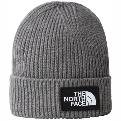 Mütze The North Face Kids TNF Box Logo Cuffed Beanie TNF Medium Grey Heather