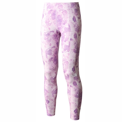 Legging The North Face Women Interlock Cotton Purple Cactus Flower Tonal Dye Print