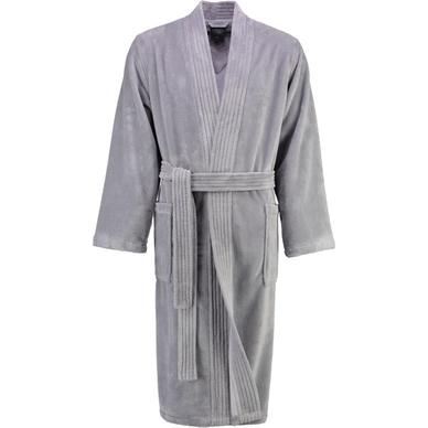 Bademantel Cawö 800 Uni Kimono Grau Herren