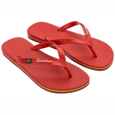 Slipper Ipanema Men Classic Brasil Red