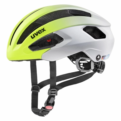 Fietshelm Uvex Rise CC Tocsen Neon Yellow Silver