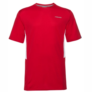 Tennisshirt HEAD Club Tech Red Herren