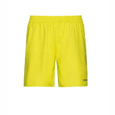 Short de Tennis HEAD Men Shorts Club Yellow
