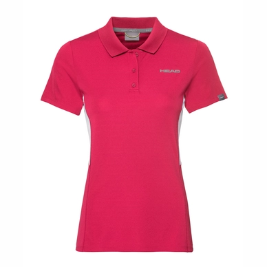 Polo HEAD Women Club Tech Magenta