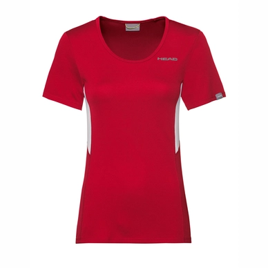 Tennisshirt HEAD Club Tech Red Damen