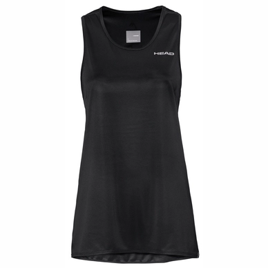 Tennisshirt HEAD Club A-Line Black Damen