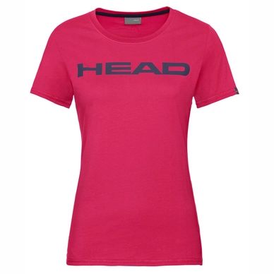 Tennisshirt HEAD Women Club Lucy Magenta Dark Blue