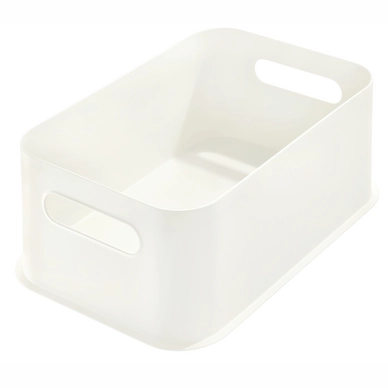 Opbergbox iDesign Medium Met Handvat Beige (30 x 21 cm)