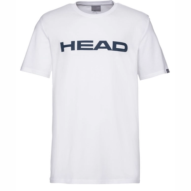 Tennisshirt HEAD Junior Club Ivan White Dark Blue