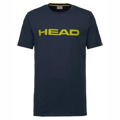 Tennisshirt HEAD Junior Club Ivan Dark Blue Yellow