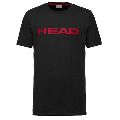 Tennis Shirt HEAD Junior Club Ivan Black Red