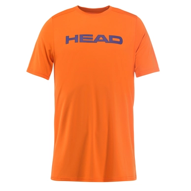 Tennisshirt HEAD Boys Basic Tech Fluo Orange