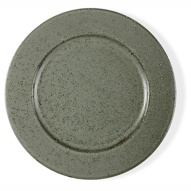 Dinner Plate Bitz Stoneware Green 27 cm