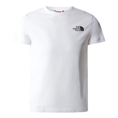 T-Shirt The North Face Enfant Teen S/S Simple Dome Tee TNF White