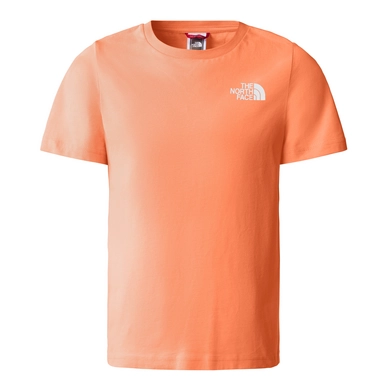 T-Shirt The North Face Enfants S/S Relaxed Redbox Tee Dusty Coral Orange