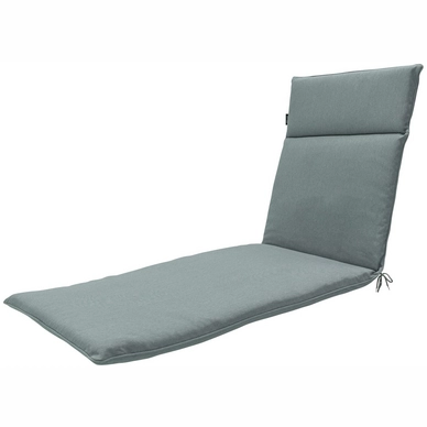 Coussin de Chaise Longue Madison Recycled Canvas Silver (190 x 60 cm)