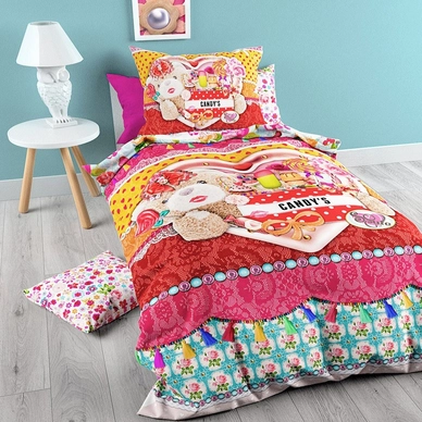 Dekbedovertrek So Cute Candy Multi Percal
