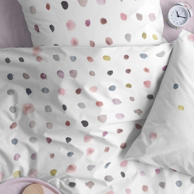 Bettwäsche Cinderella Blush White Perkal