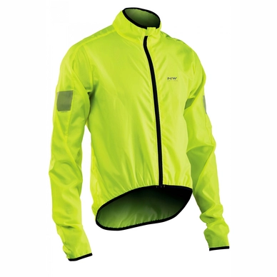 Veste de Cyclisme Northwave Men Vortex Jacket Yellow Fluo