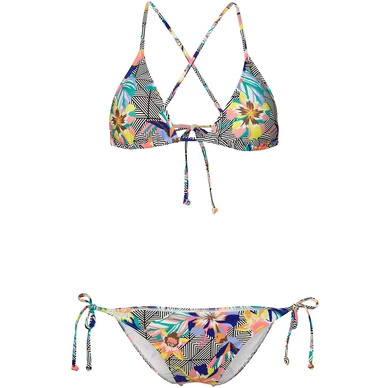 Bikini O'Neill Women Triangle Black Graphic Small Pink