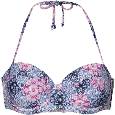 Bikinitop O'Neill Women Balconette White Blue