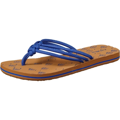 Flip Flops O'Neill Women 3 Strap Ditsy Neon Dark Blue