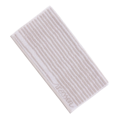 Serviette Vossen Baby Stripe Pearl Grey (set de 3) (50 x 100 cm)
