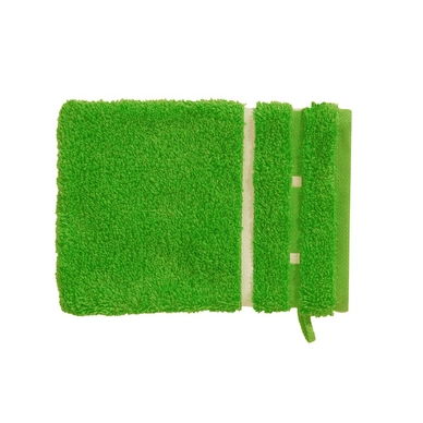 Waschlappen Vossen Quadrati Meadow Green White (6er Set) | Handtuchhandel