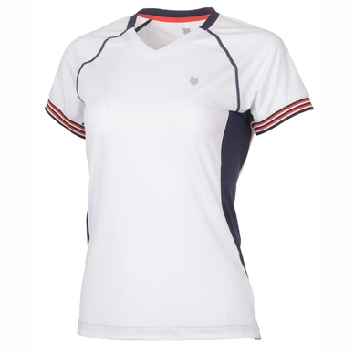 Tennisshirt K Swiss Heritage Short Sleeve T-Shirt Weiß Damen