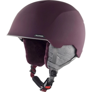 Skihelm Alpina Albona Cassis Matt Unisex