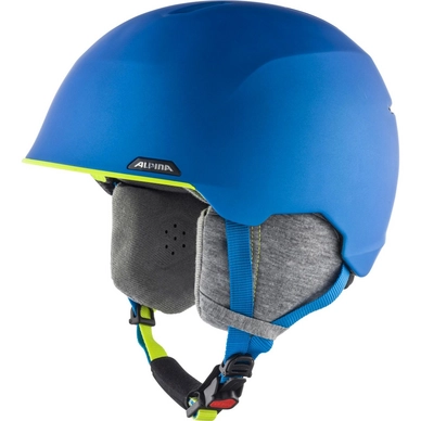 Ski Helmet Alpina Albona Blue Neon Yellow Matte