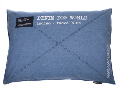 Hondenkussen Lex&Max Denimworld Faded Blue