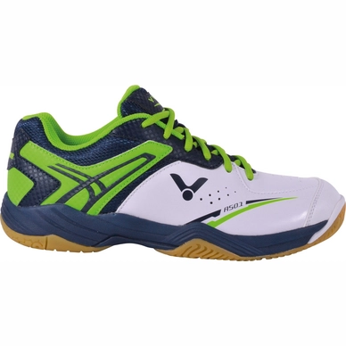 Badmintonschoen Victor A501 White Green