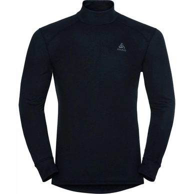 Ondershirt Odlo Men BL Top Turtle Neck LS Active Warm Eco Black