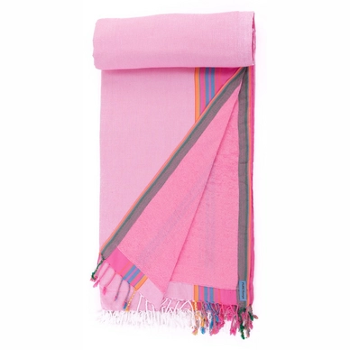 Kikoy Pure Kenya Towel XL Bofo Pink (Eponge)